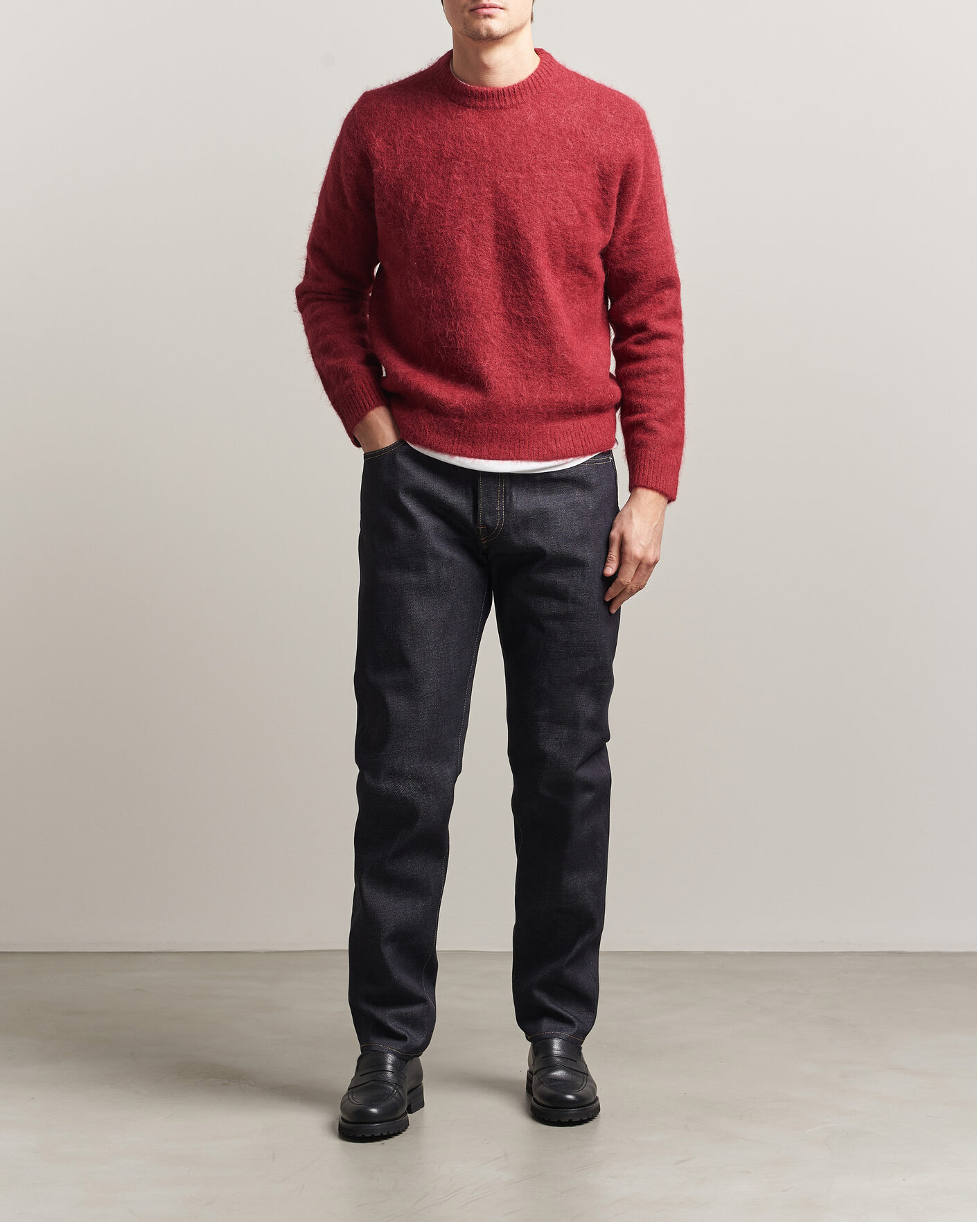 Herr | Jeans | EDWIN | Regular Tapered Selvage Jeans Unwashed