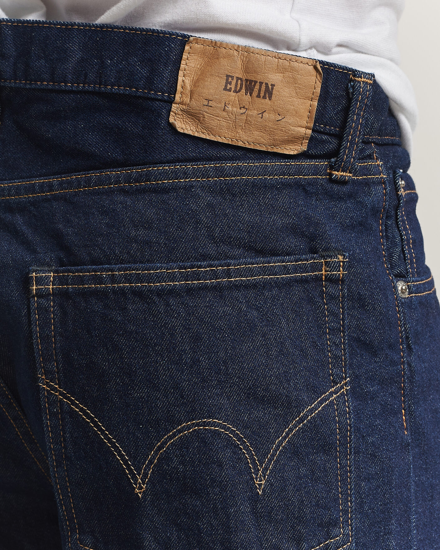 Herr | Jeans | EDWIN | Loose Straight Jeans Blue Rinsed