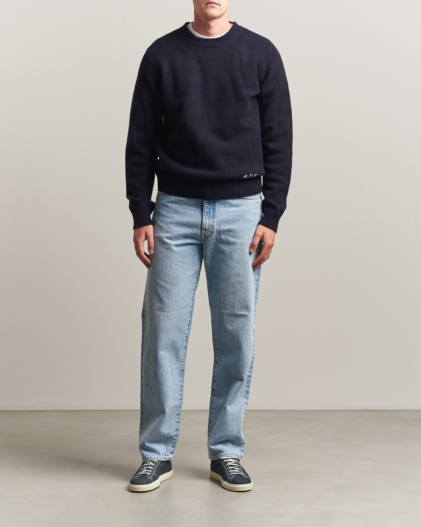 Herr | Jeans | EDWIN | Loose Straight Jeans Used Light Blue