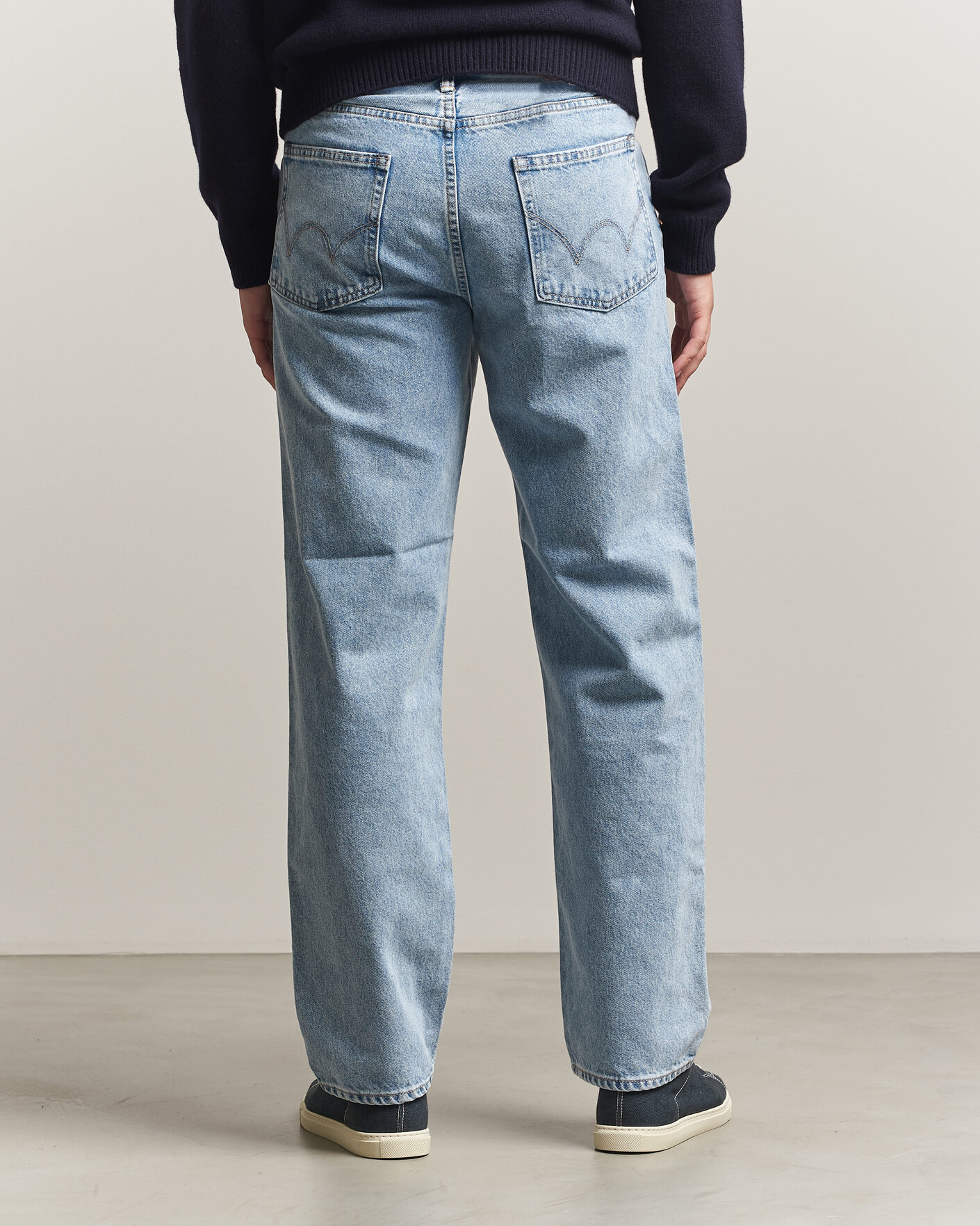 Herr | Jeans | EDWIN | Loose Straight Jeans Used Light Blue