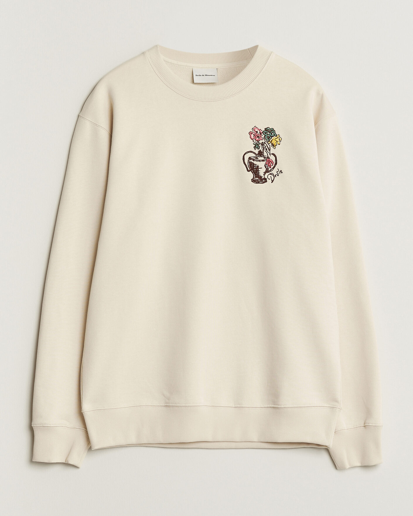 Herr | Tröjor | Drôle de Monsieur | Vase Havana Sweatshirt Sand