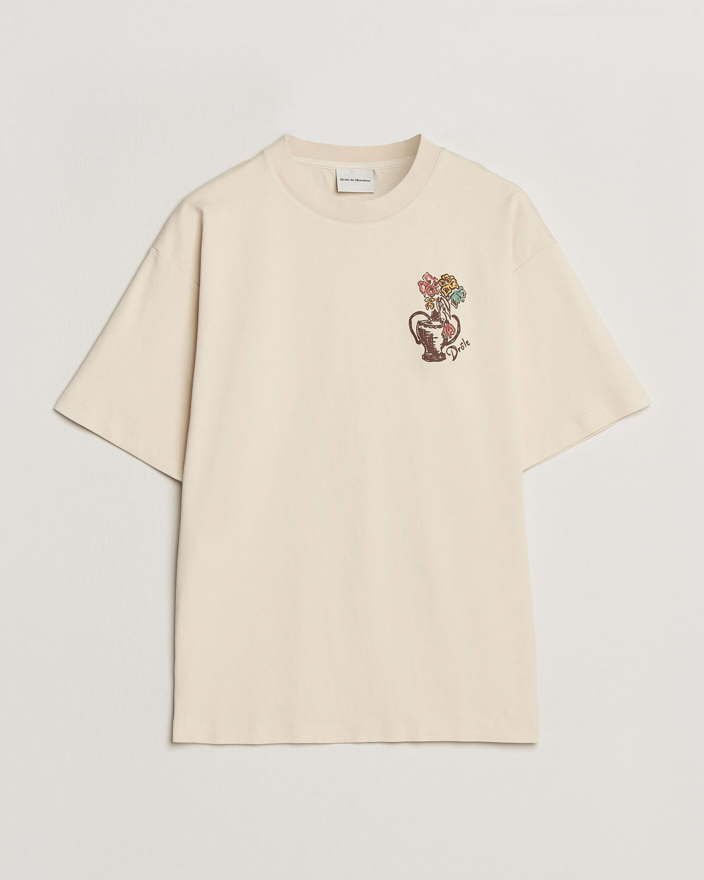 Herr | T-Shirts | Drôle de Monsieur | Vase Havana T-Shirt Sand