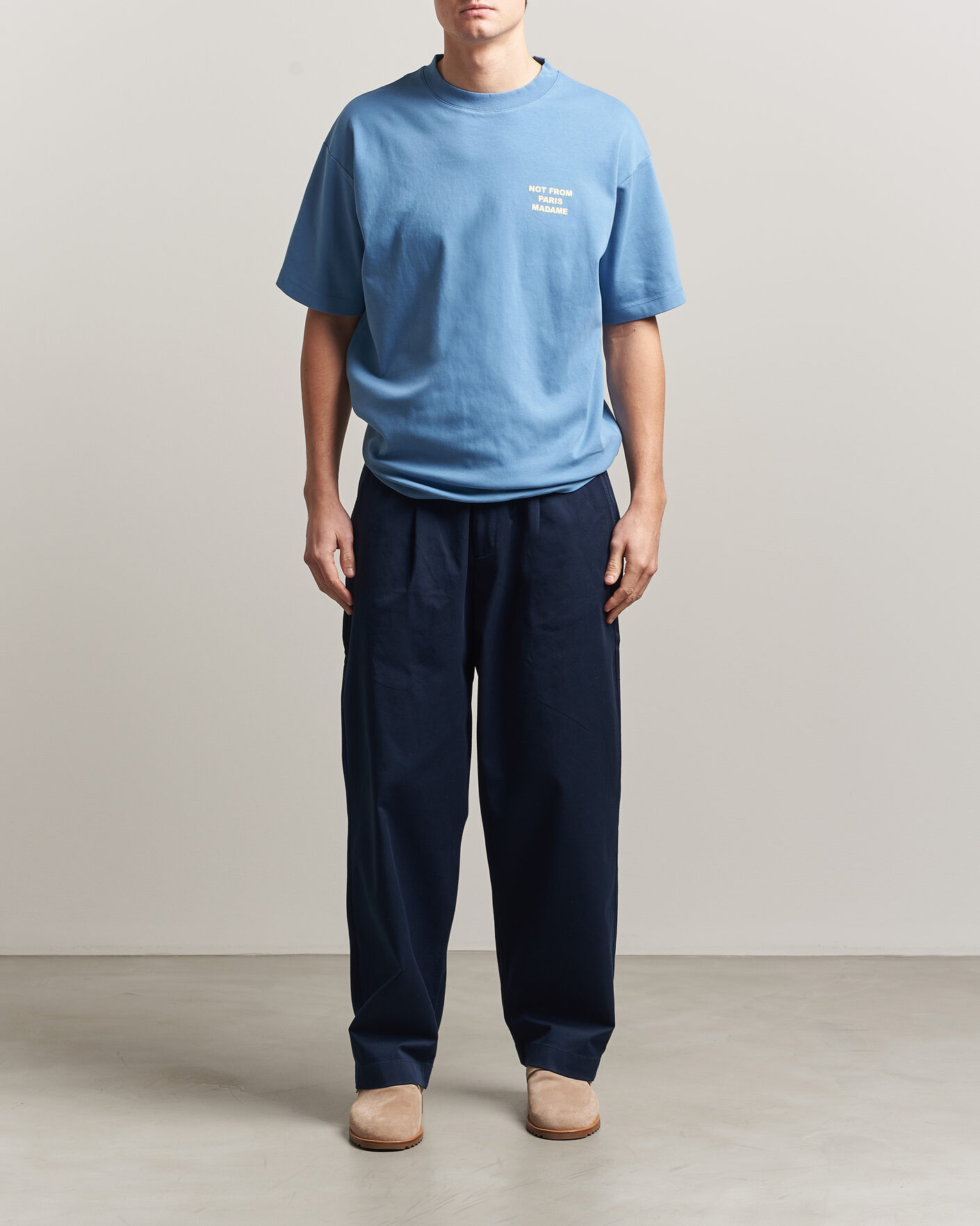 Herr | T-Shirts | Drôle de Monsieur | Slogan T-Shirt Atlantic Blue