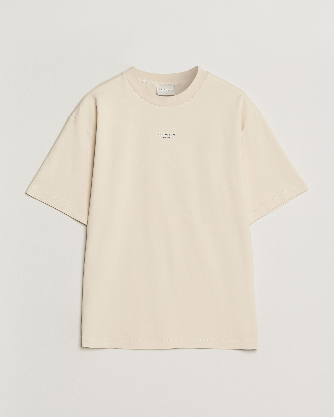 Herr | T-Shirts | Drôle de Monsieur | Classic Slogan T-Shirt Sand