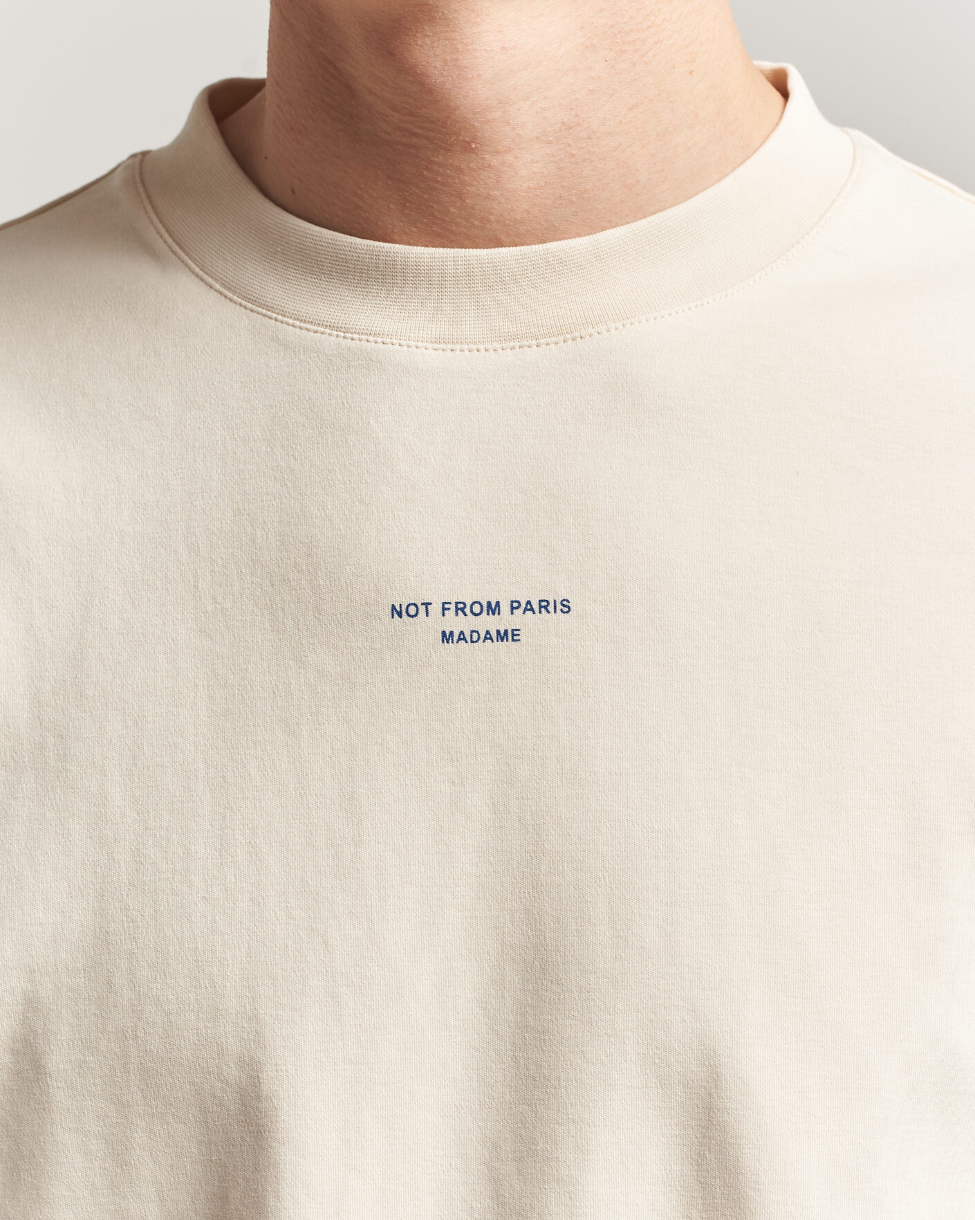 Herr | T-Shirts | Drôle de Monsieur | Classic Slogan T-Shirt Sand