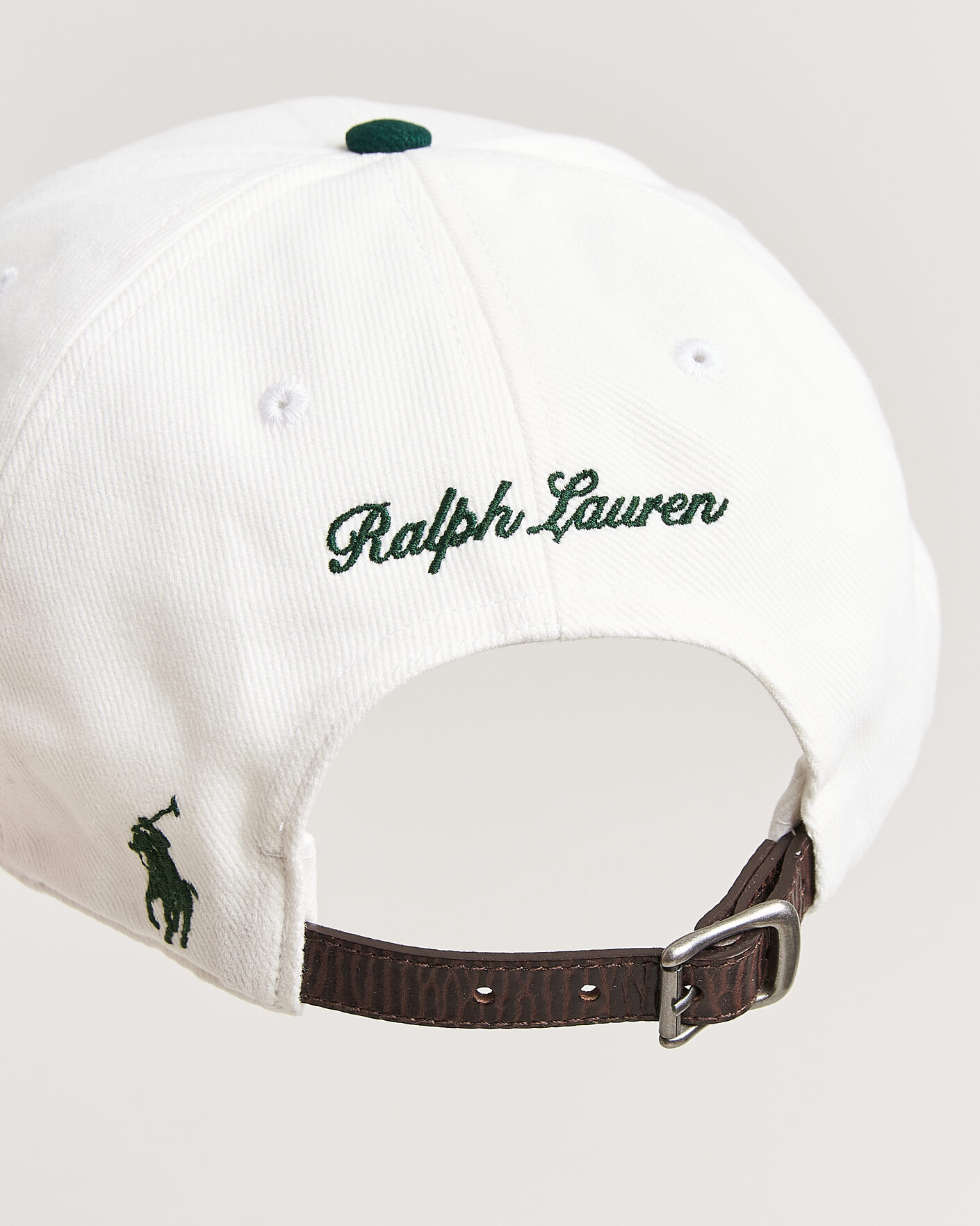 Herr | Hattar & kepsar | Polo Ralph Lauren | Wimbledon Cap White/Moss Agate