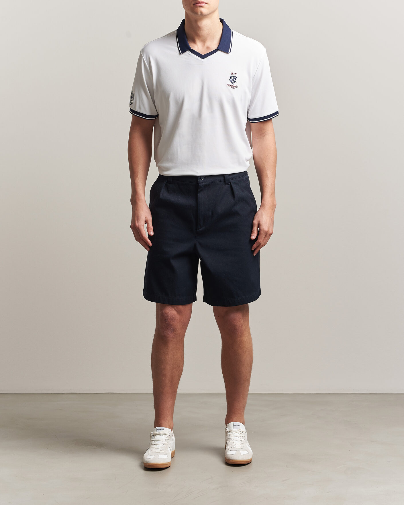Herr | Pikéer | Polo Ralph Lauren | Knitted Performance Polo Ceramic White