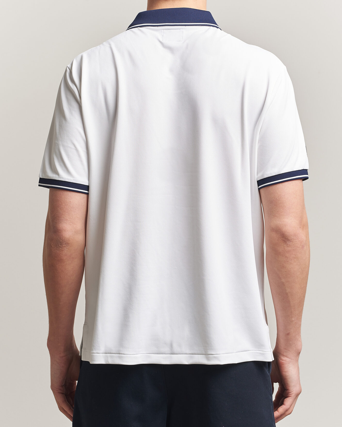 Herr | Pikéer | Polo Ralph Lauren | Knitted Performance Polo Ceramic White