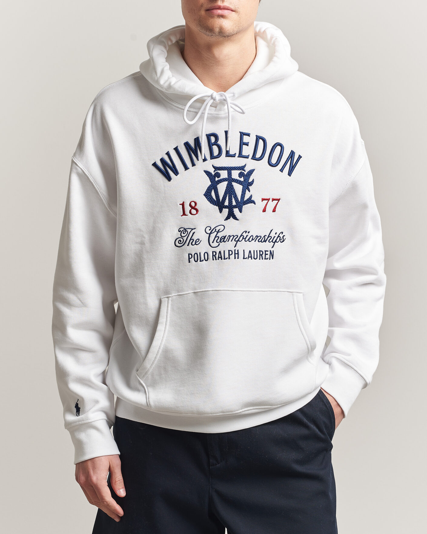 Herr | Tröjor | Polo Ralph Lauren | Wimbledon Hoodie White