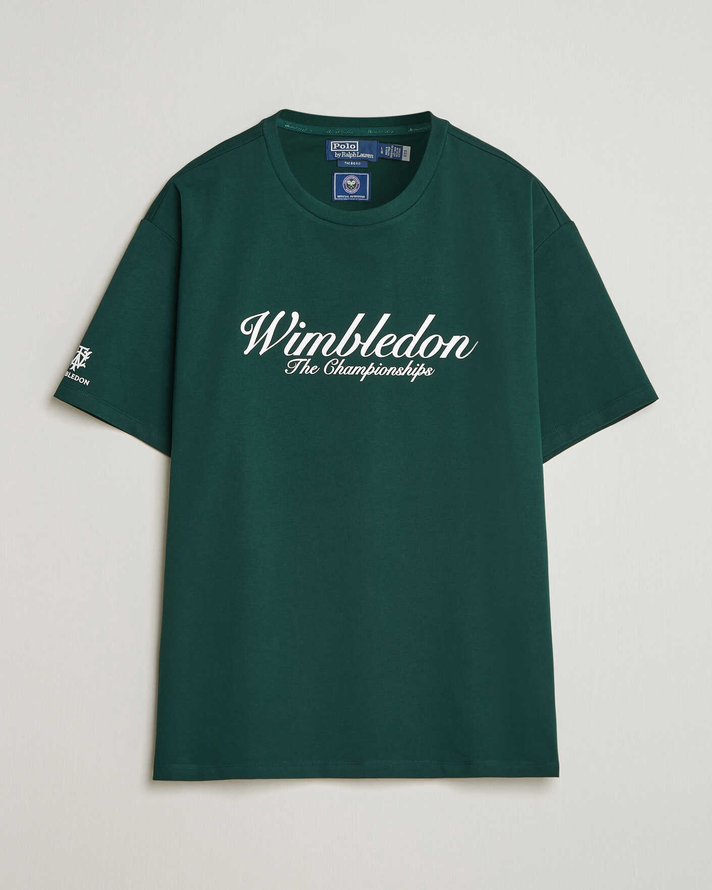 Herr | T-Shirts | Polo Ralph Lauren | Wimbledon Championship Tee Moss Agate