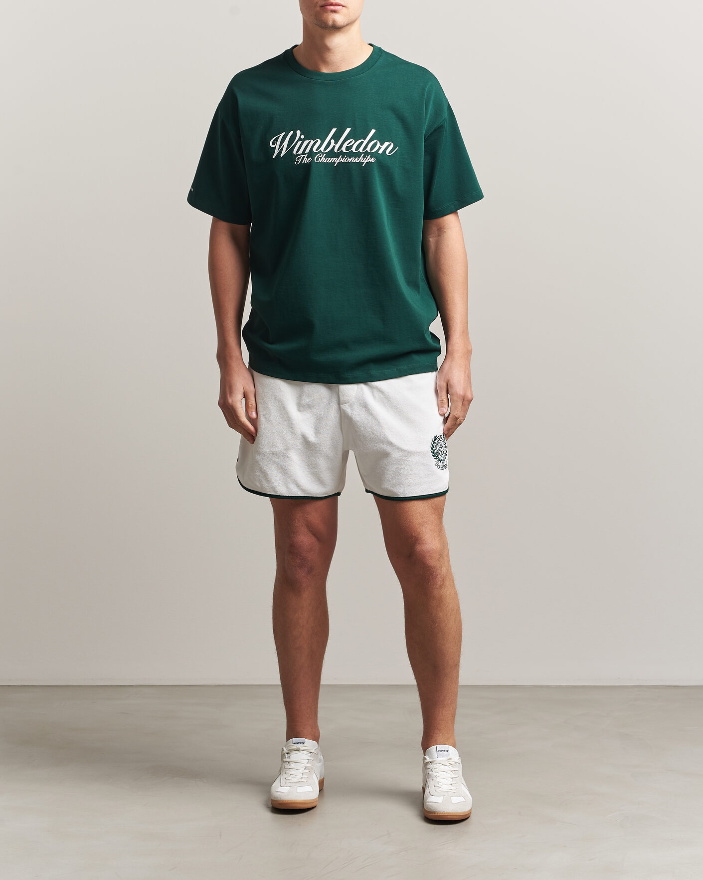 Herr | T-Shirts | Polo Ralph Lauren | Wimbledon Championship Tee Moss Agate