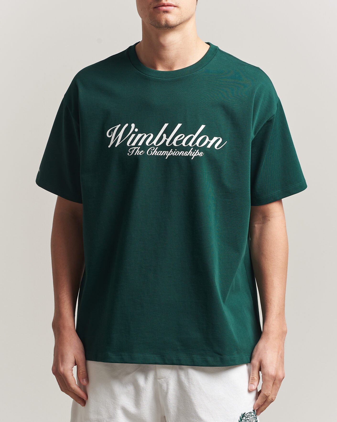 Herr | T-Shirts | Polo Ralph Lauren | Wimbledon Championship Tee Moss Agate