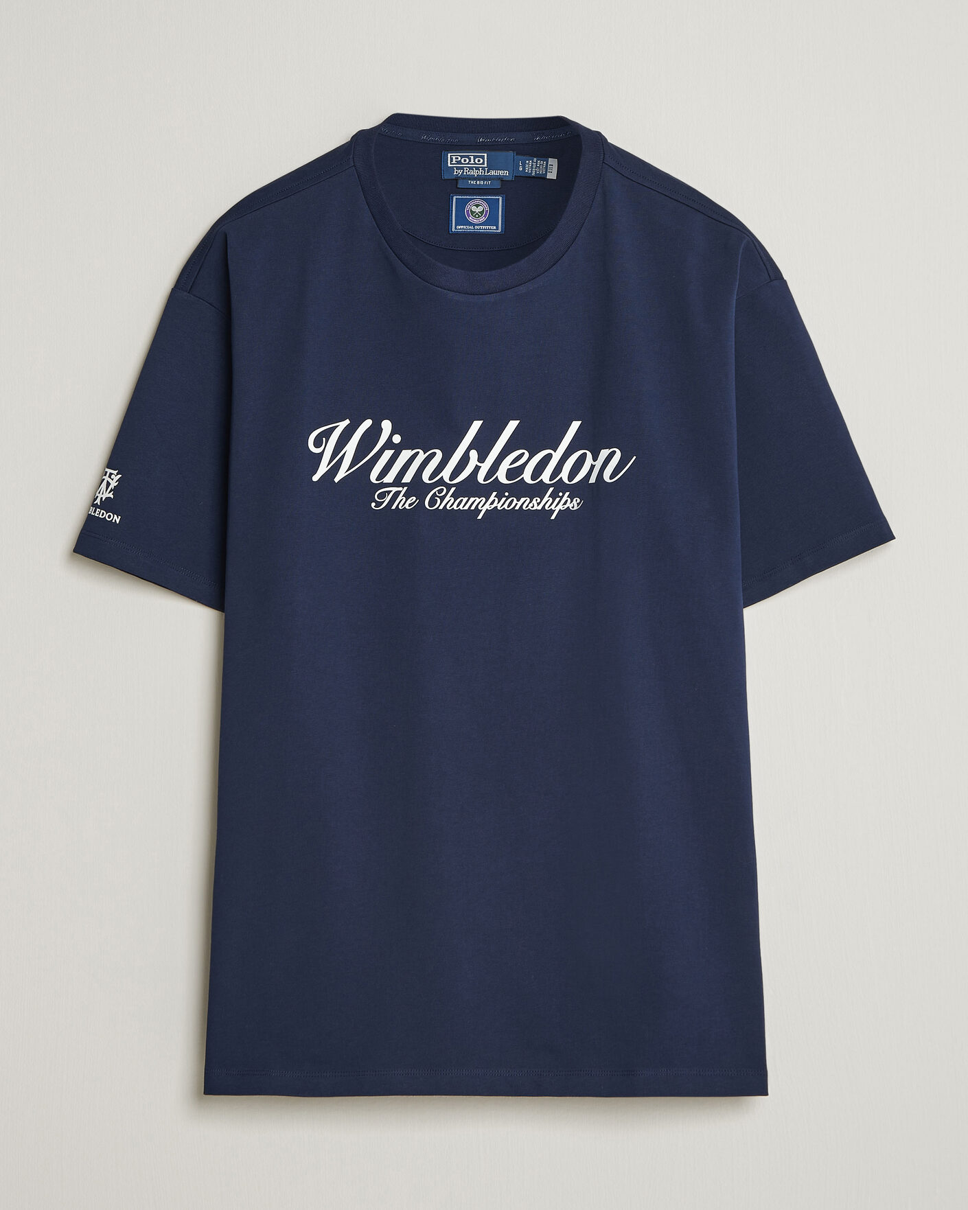 Herr | T-Shirts | Polo Ralph Lauren | Wimbledon Championship Tee Refined Navy