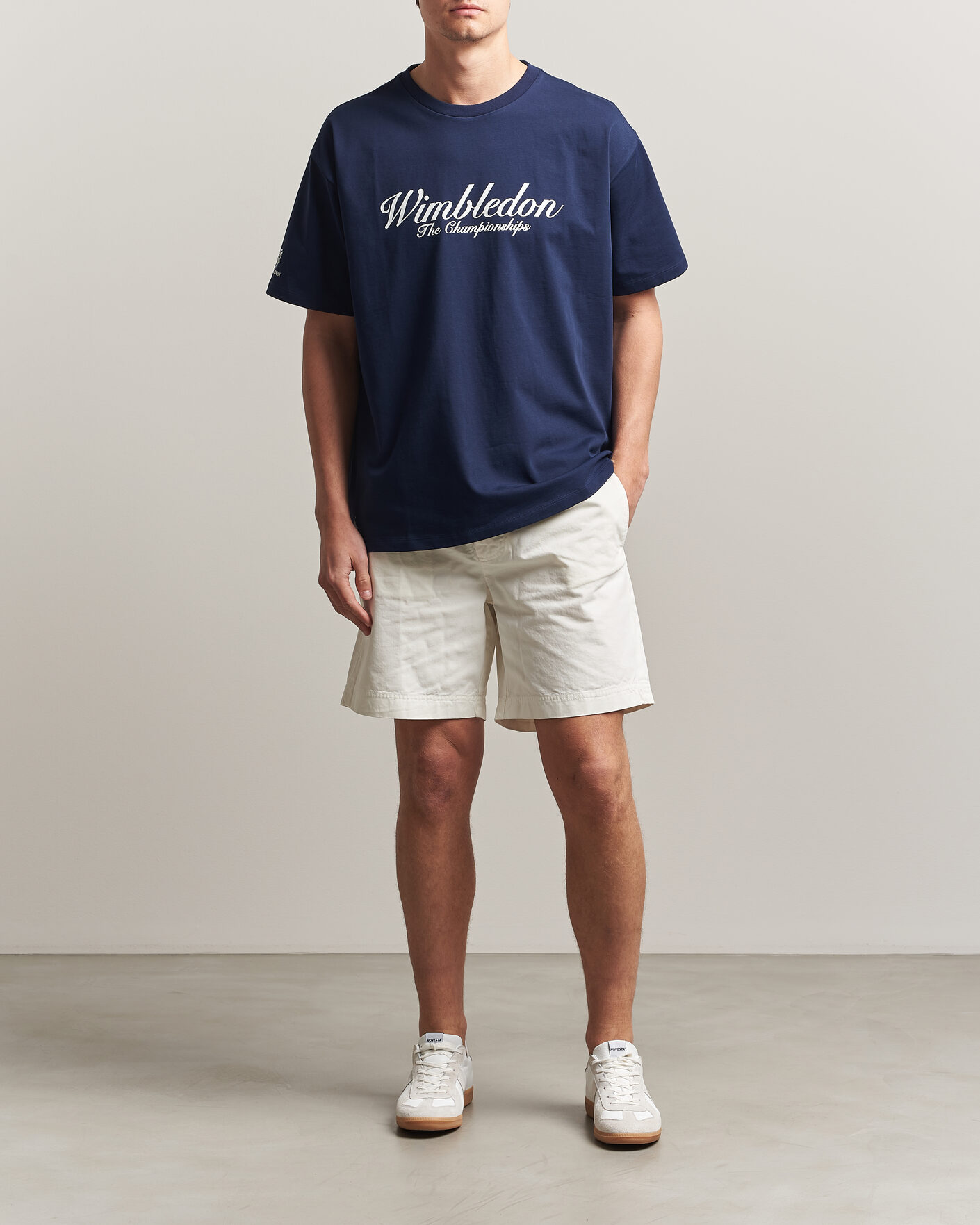 Herr | T-Shirts | Polo Ralph Lauren | Wimbledon Championship Tee Refined Navy
