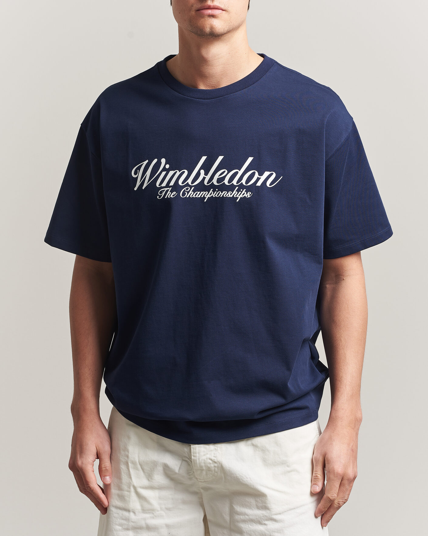 Herr | T-Shirts | Polo Ralph Lauren | Wimbledon Championship Tee Refined Navy