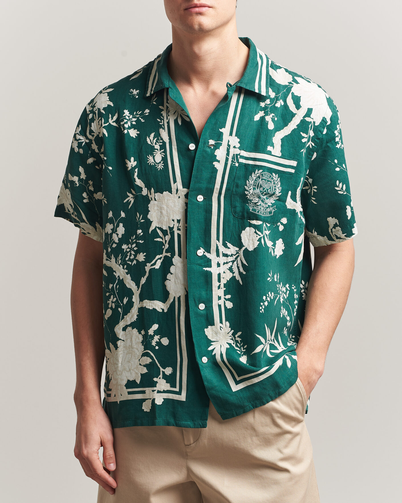 Herr | Skjortor | Polo Ralph Lauren | Printed Short Sleeve Shirt Championship Floral