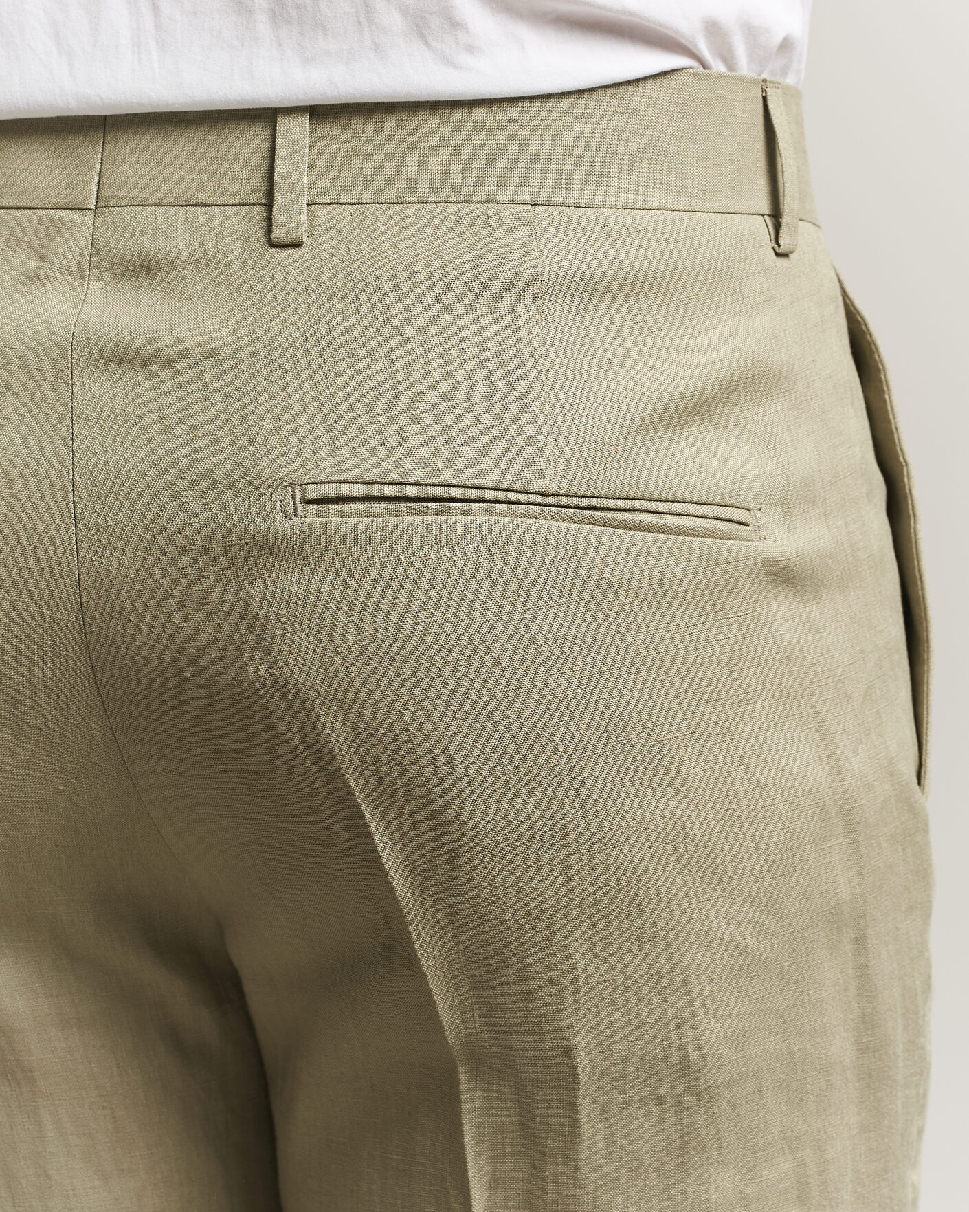 Herr | Byxor | Tiger of Sweden | Tenuta Linen Suit Trousers Mole