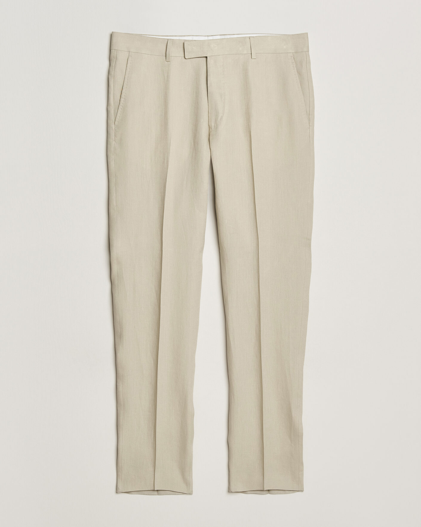 Herr | Byxor | Tiger of Sweden | Tenuta Linen Suit Trousers Cream Sand