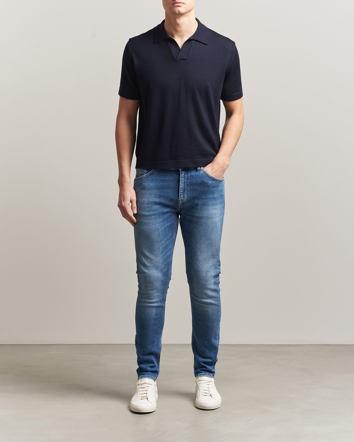 Herr | Byxor | Tiger of Sweden | Evolve Jeans Medium Blue