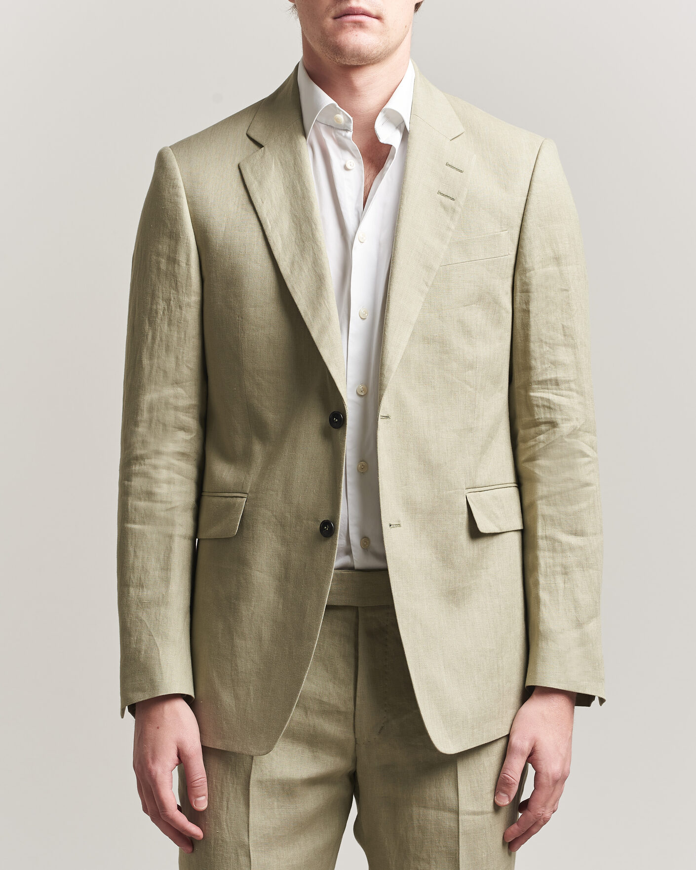 Herr | Kavajer | Tiger of Sweden | Justin Linen Suit Blazer Mole