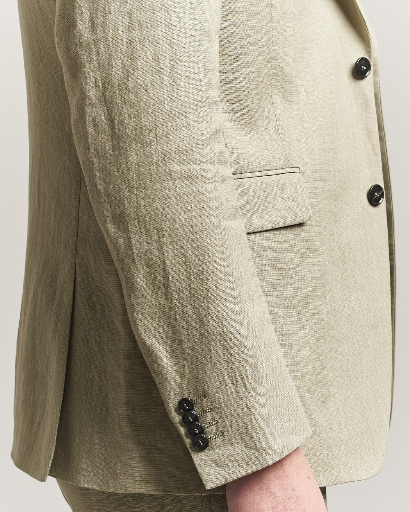 Herr | Kavajer | Tiger of Sweden | Justin Linen Suit Blazer Mole
