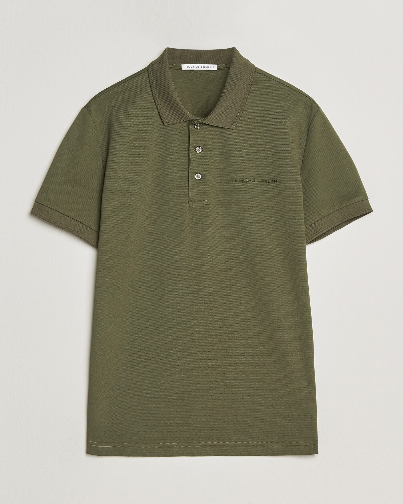 Herr | Pikéer | Tiger of Sweden | Darios Polo Kalamata Green