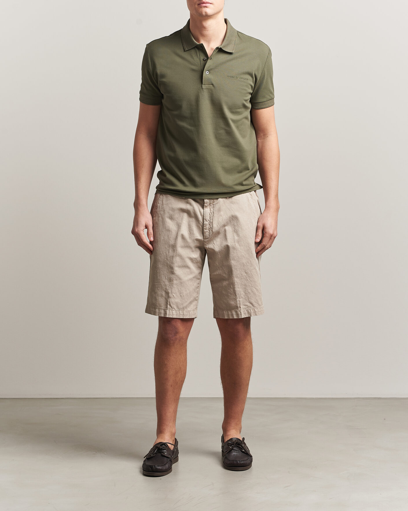 Herr | Pikéer | Tiger of Sweden | Darios Polo Kalamata Green
