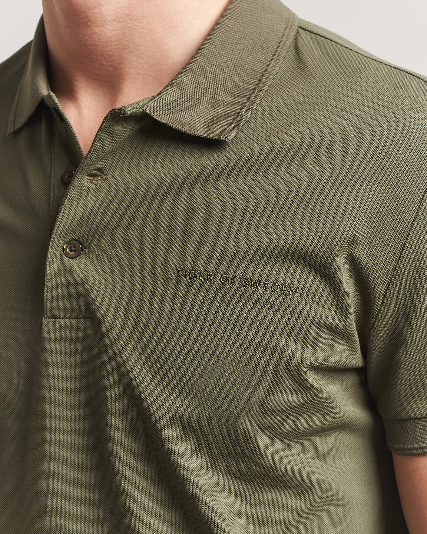 Herr | Pikéer | Tiger of Sweden | Darios Polo Kalamata Green