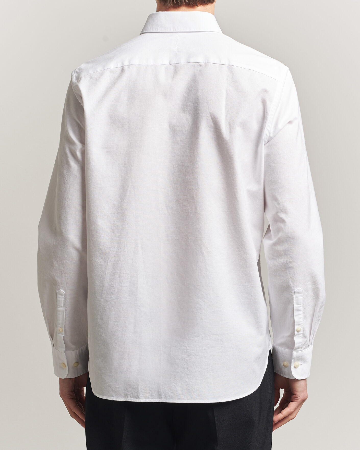 Herr | Skjortor | Tiger of Sweden | Bjorn Oxford Shirt Pure White