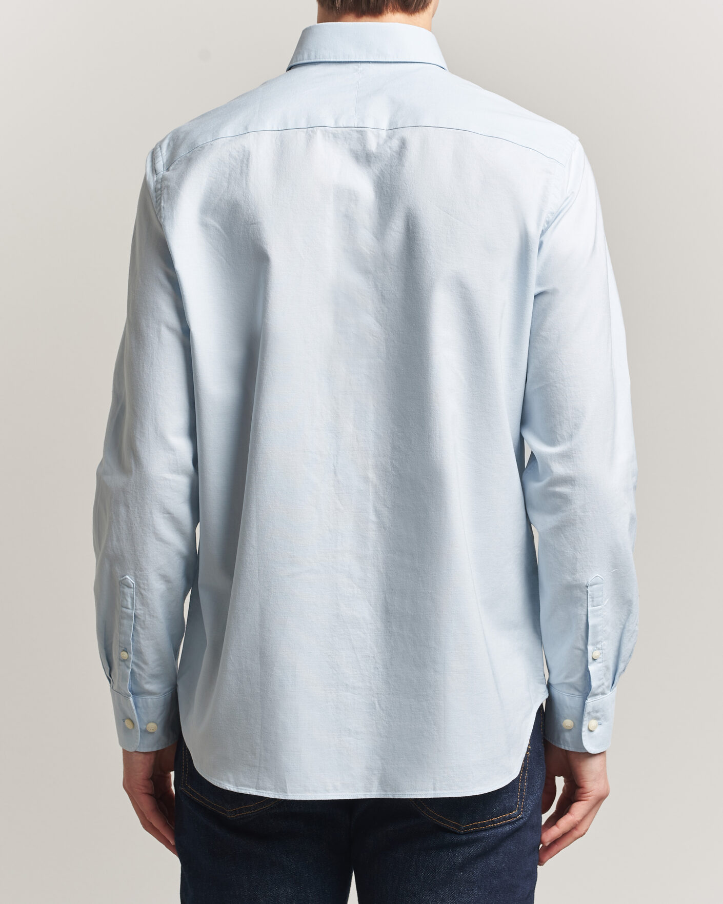 Herr | Skjortor | Tiger of Sweden | Bjorn Oxford Shirt Light Blue