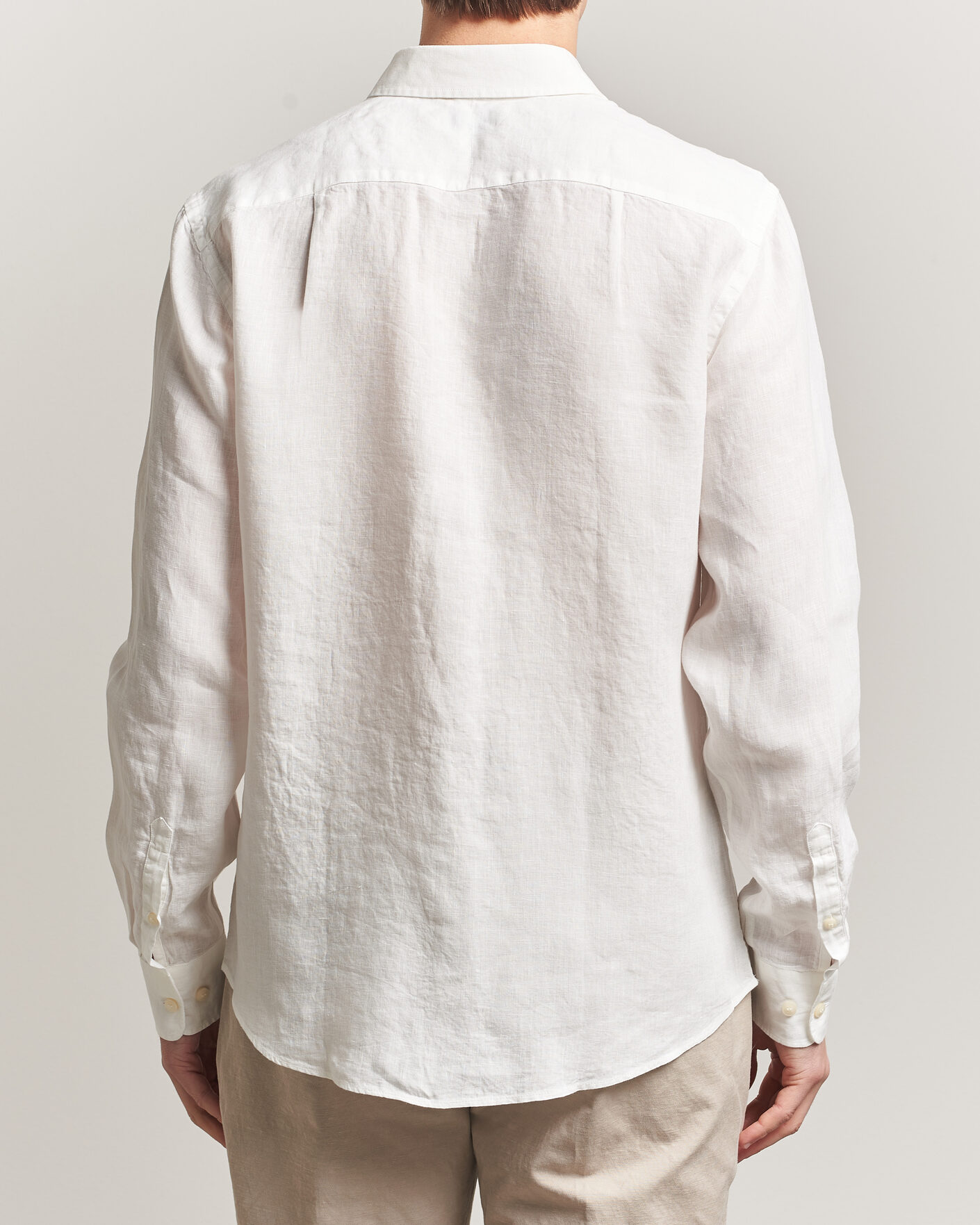 Herr | Skjortor | Tiger of Sweden | Spenser Linen Shirt Off White