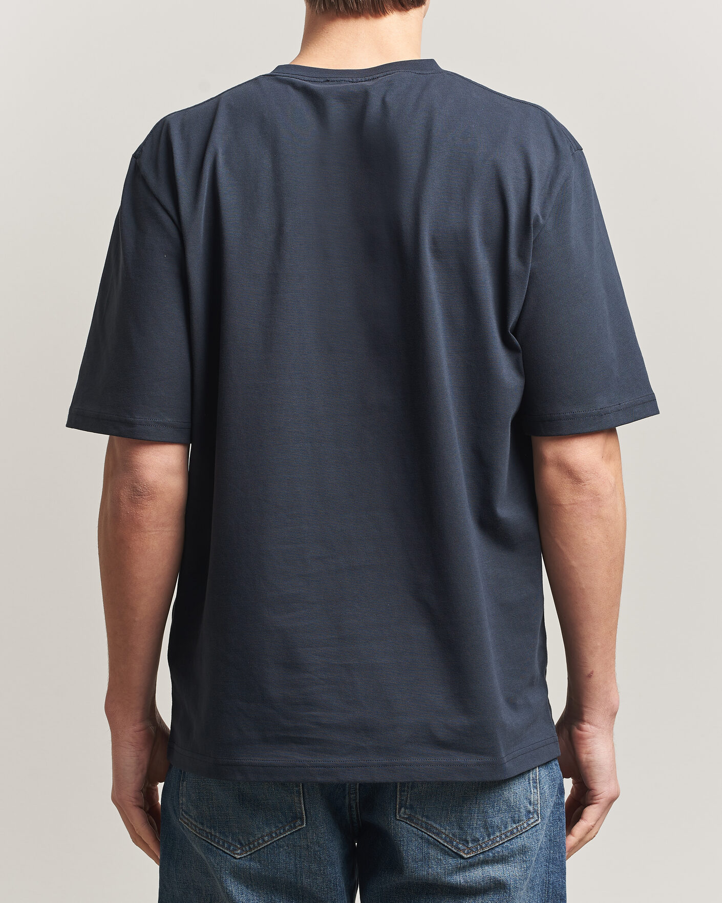 Herr | T-Shirts | Tiger of Sweden | Pro Logo Crew Neck T-Shirt Light Ink