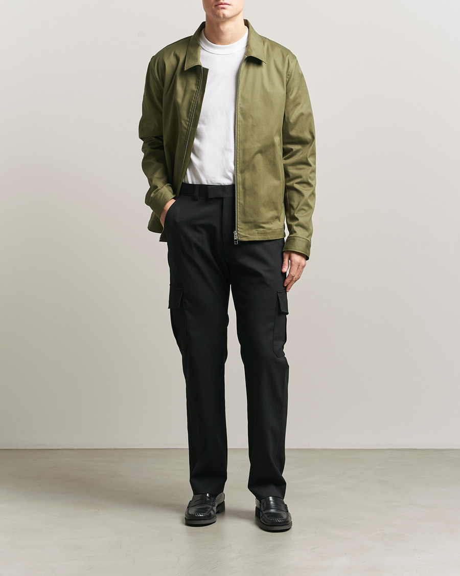 Herr | Byxor | Tiger of Sweden | Mend Technical Cargo Trousers Black