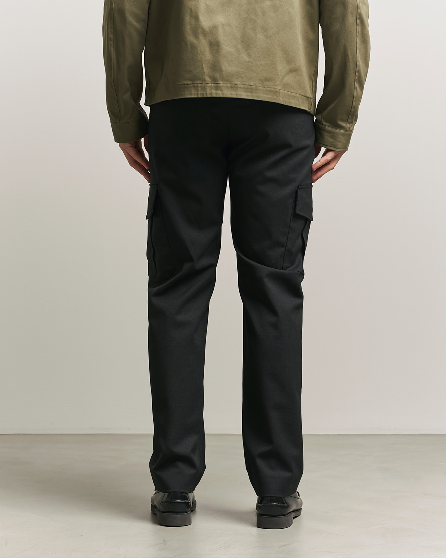Herr | Byxor | Tiger of Sweden | Mend Technical Cargo Trousers Black