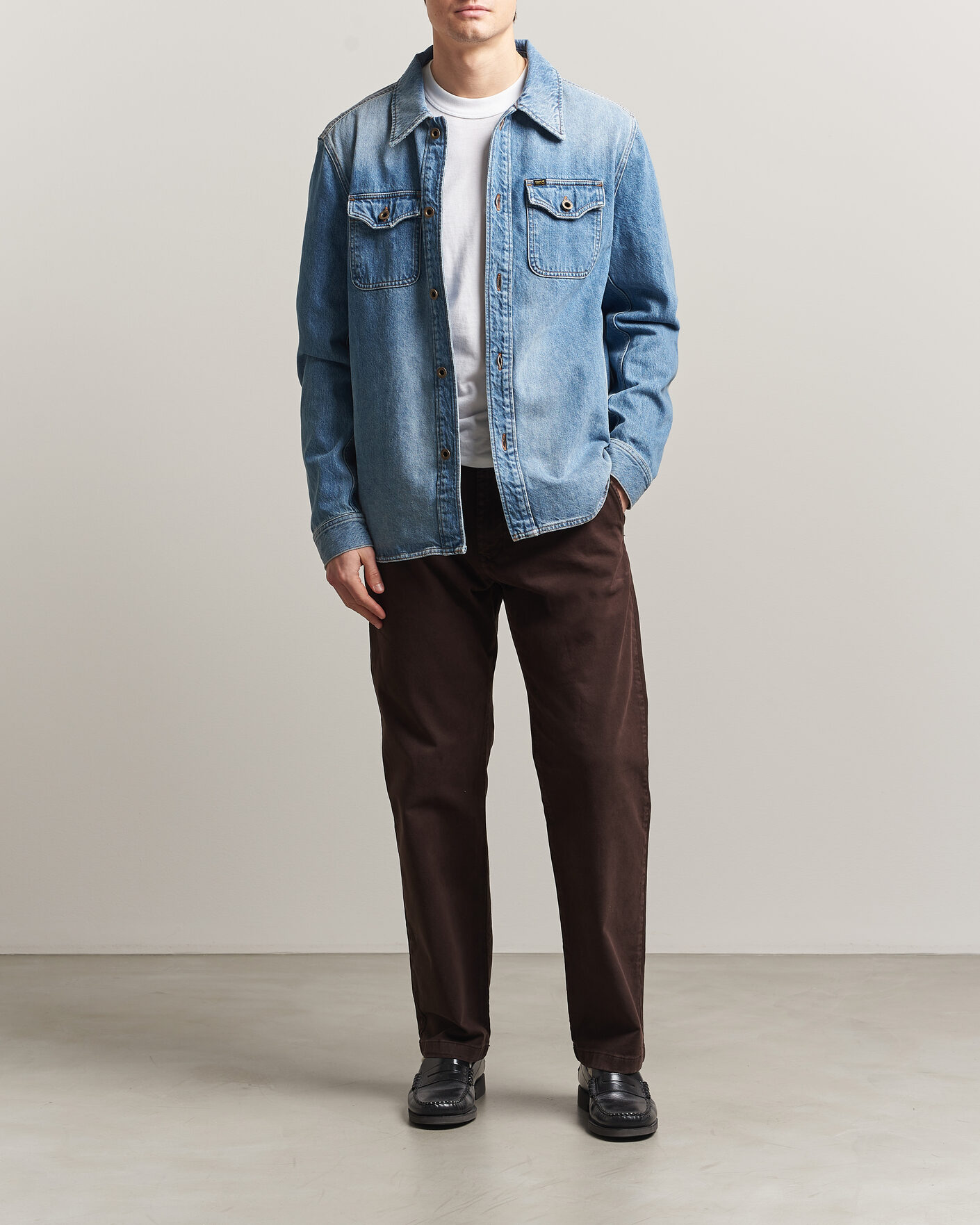 Herr | Jackor | Tiger of Sweden | Get Denim Jacket Light Blue