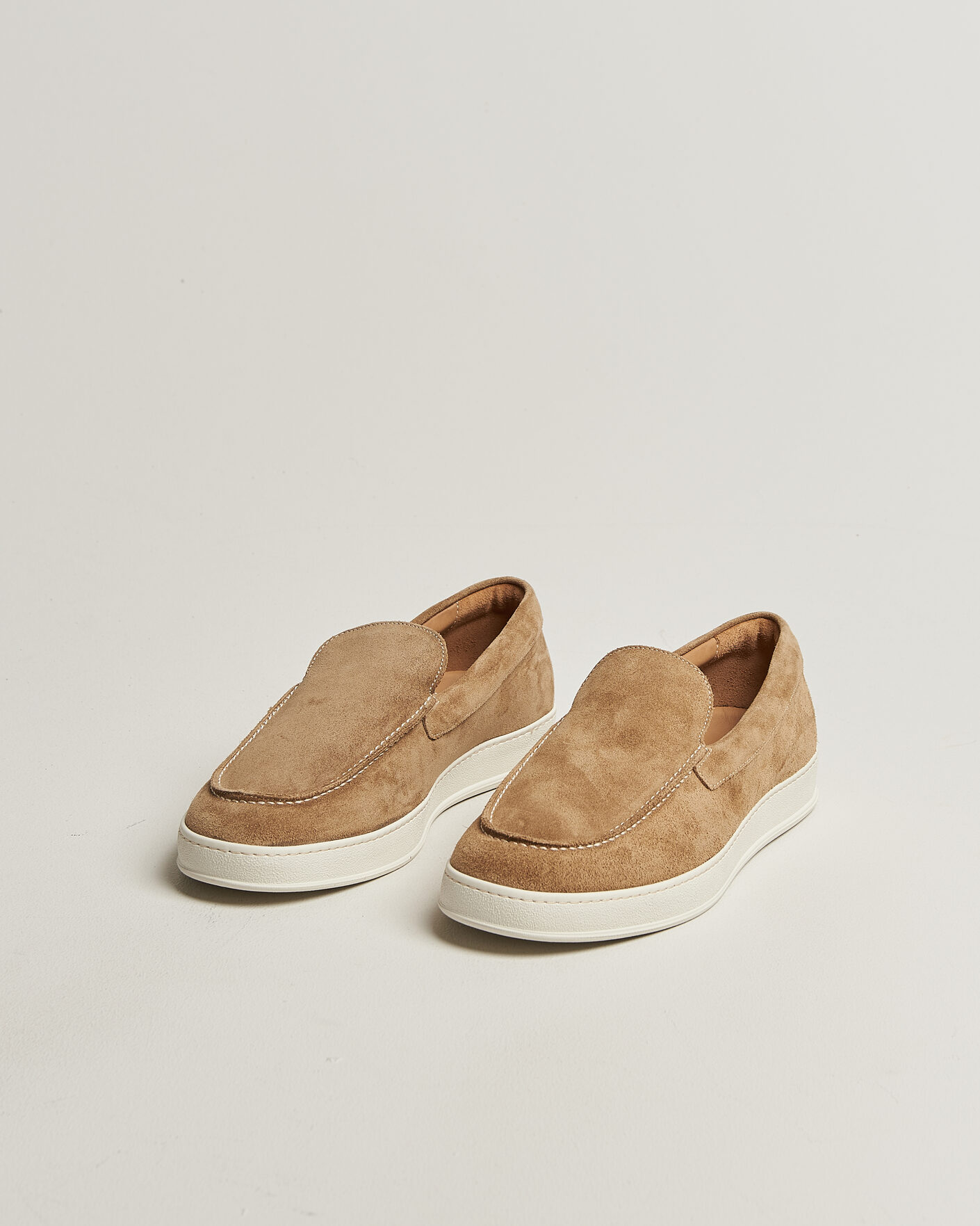 Herr | Loafers | Tiger of Sweden | Remis Suede Loafer Umber Brown