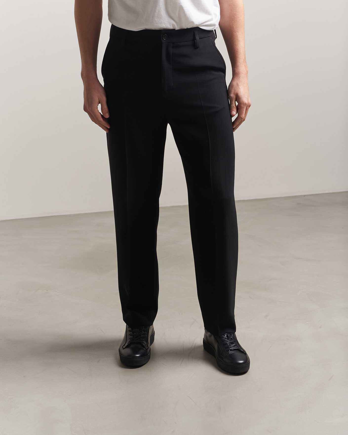 Herr | Sneakers | Tiger of Sweden | Salas 2 Leather Sneaker Black