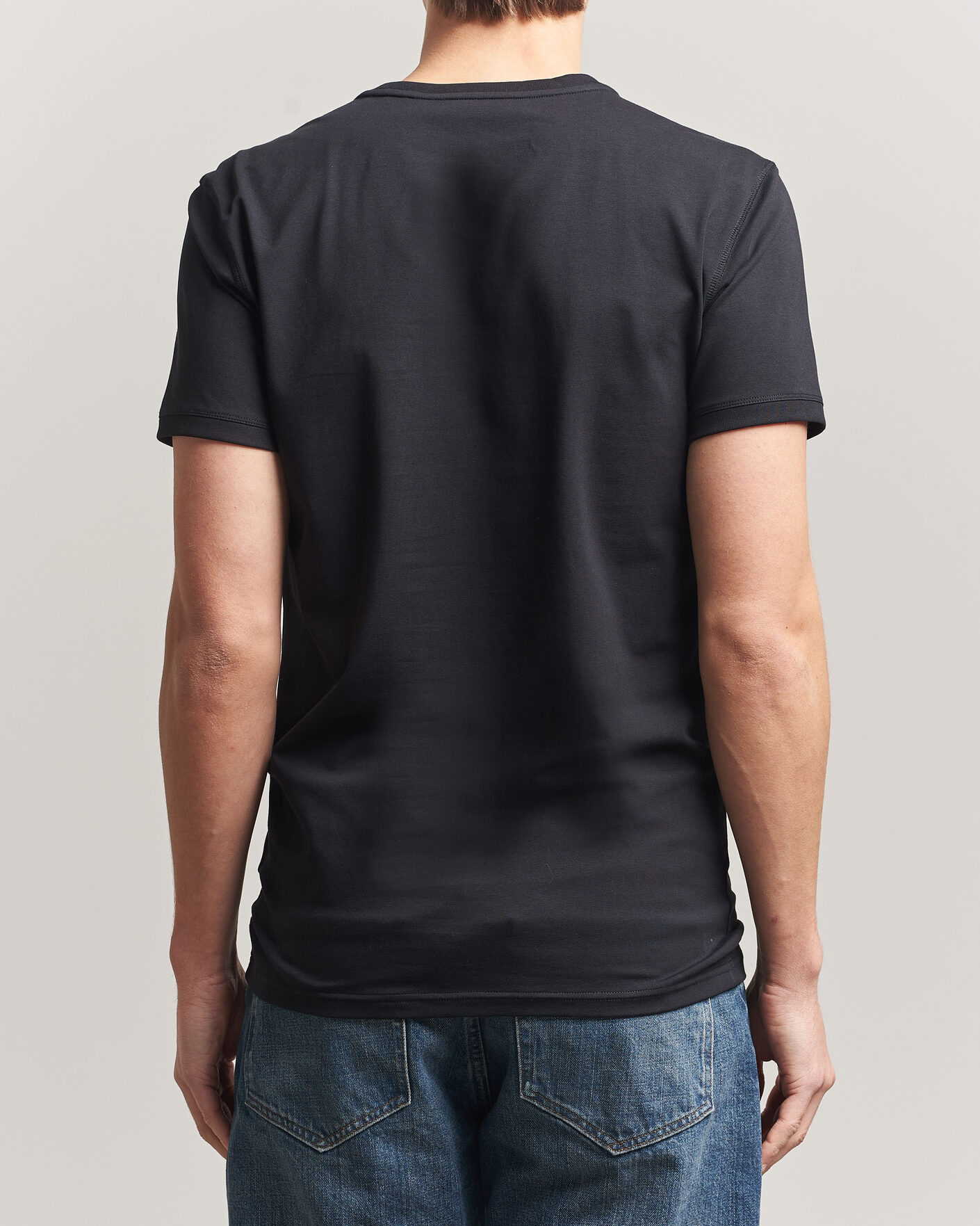 Herr | T-Shirts | Tiger of Sweden | Heimdal 2-Pack Crew Neck T-Shirt Black