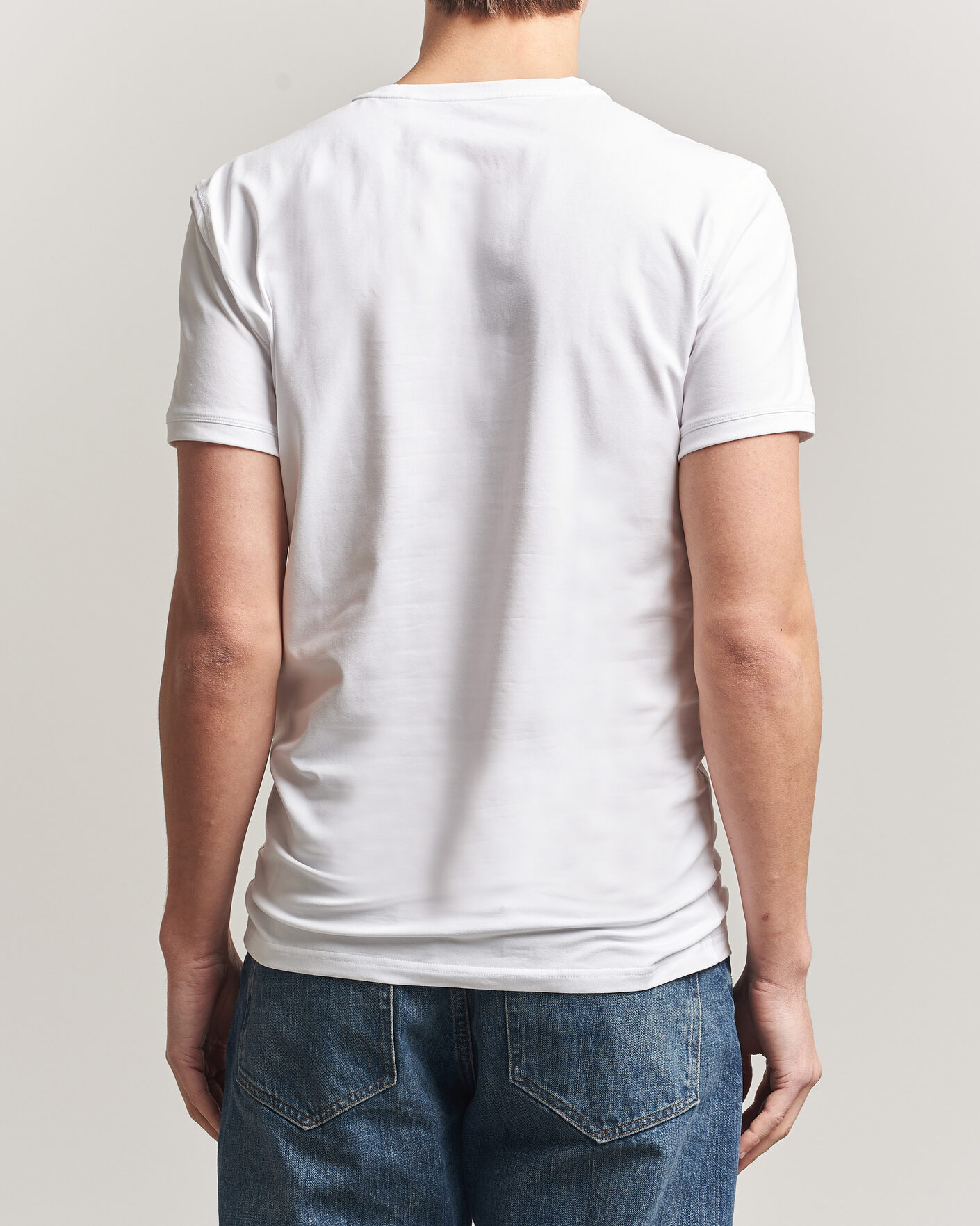 Herr | T-Shirts | Tiger of Sweden | Heimdal 2-Pack Crew Neck T-Shirt Pure White