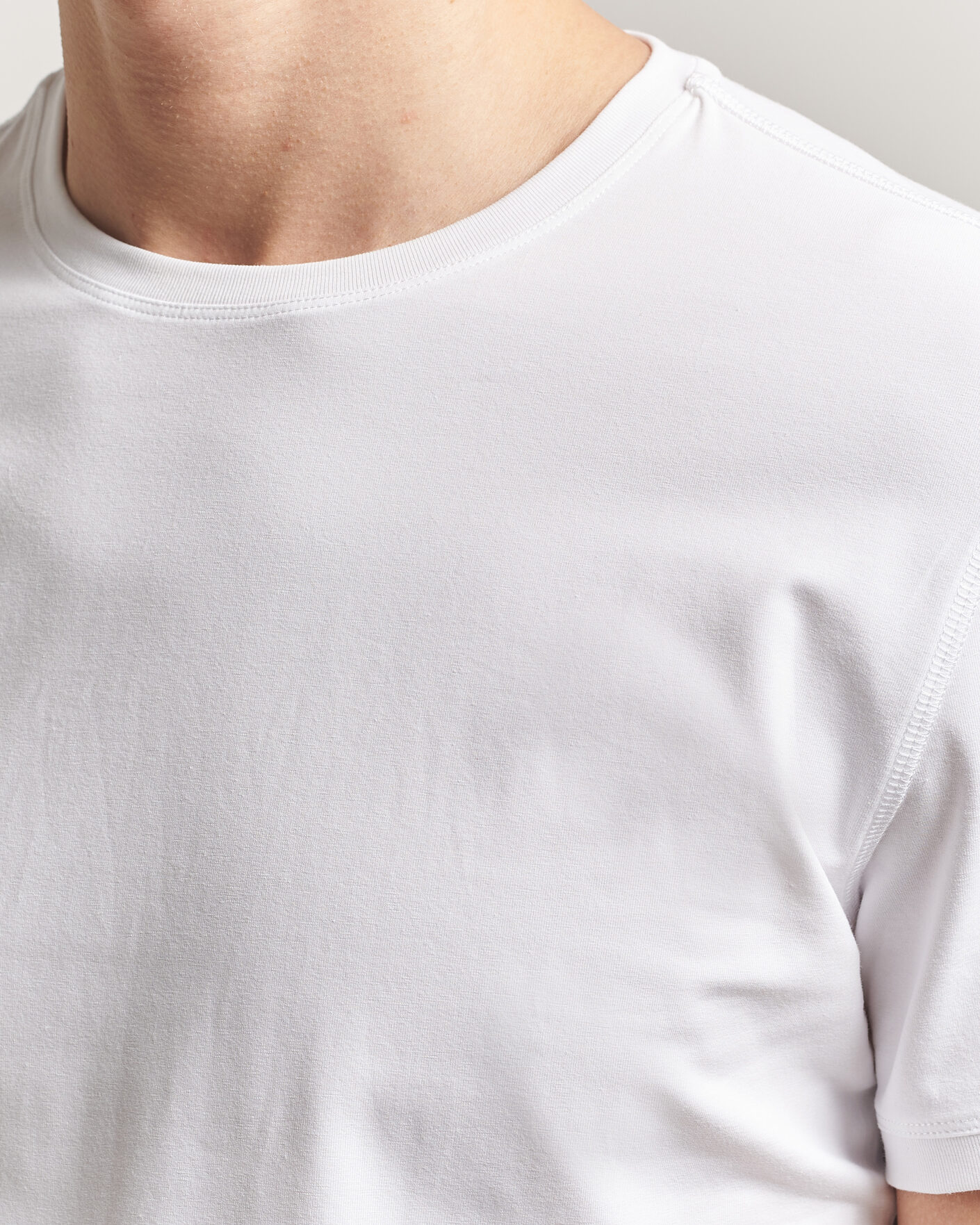 Herr | T-Shirts | Tiger of Sweden | Heimdal 2-Pack Crew Neck T-Shirt Pure White