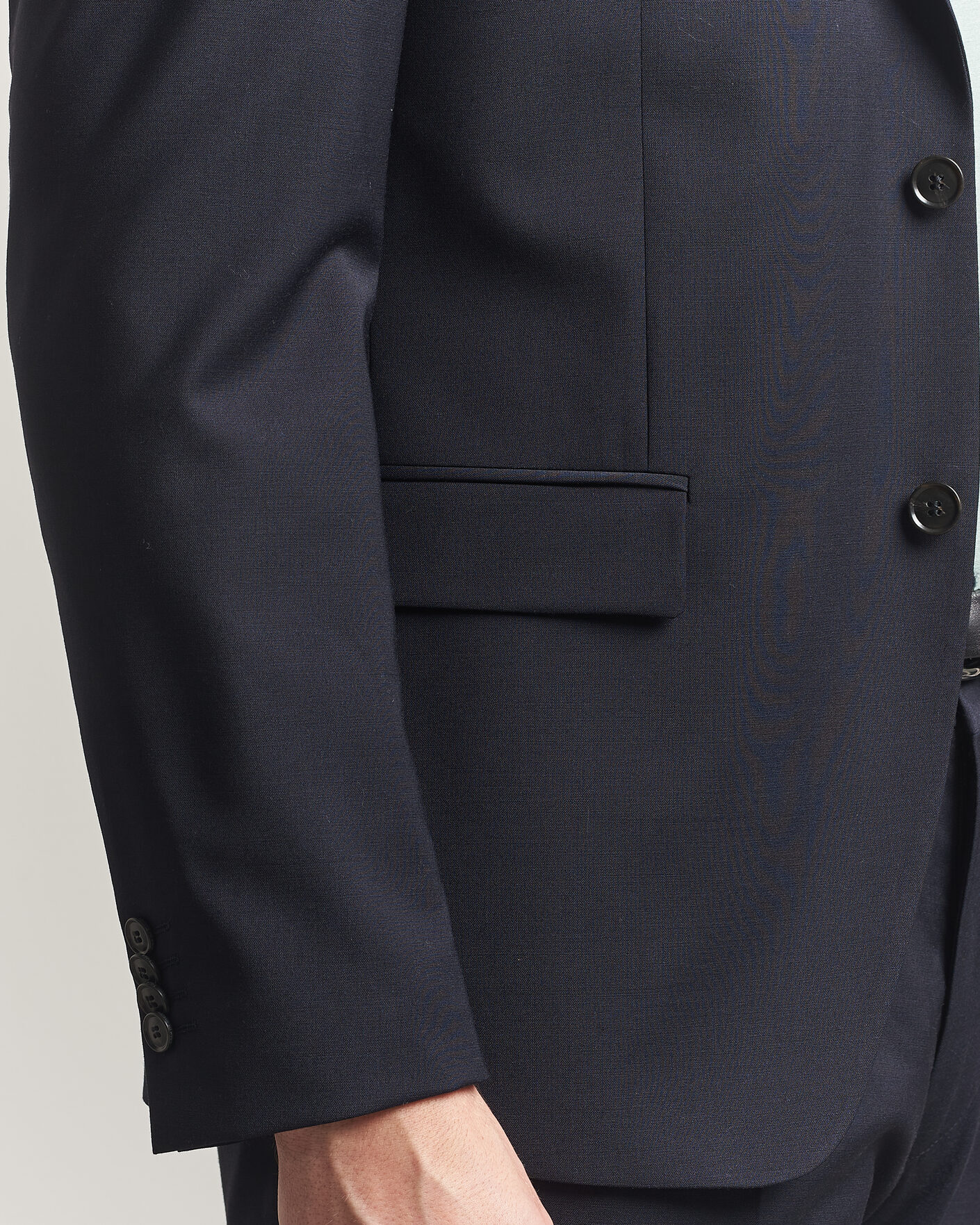 Herr | Kavajer | Tiger of Sweden | Jamie Wool Travel Suit Blazer Dark Ink