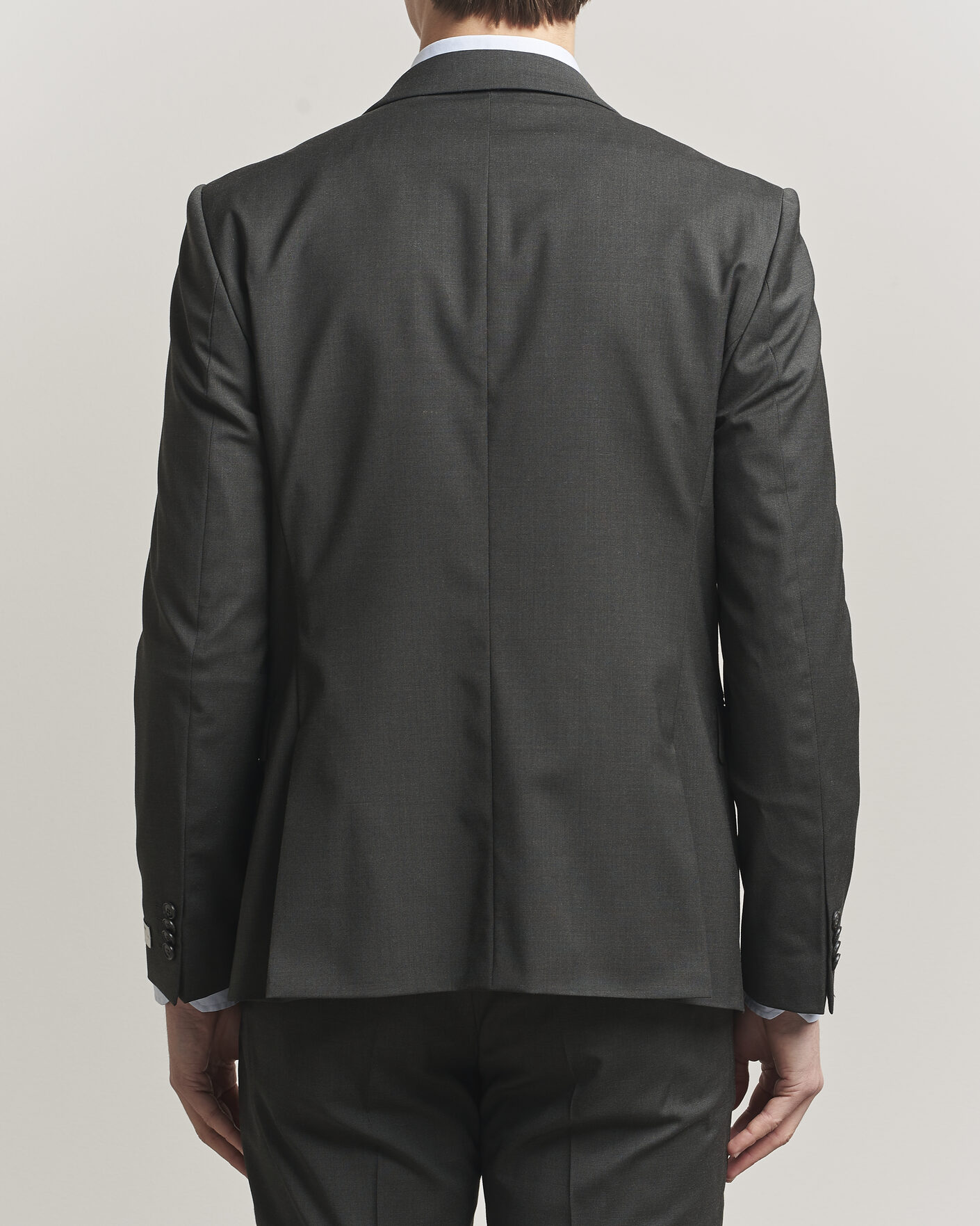 Herr | Kavajer | Tiger of Sweden | Jamie Wool Travel Suit Blazer Olive Extreme