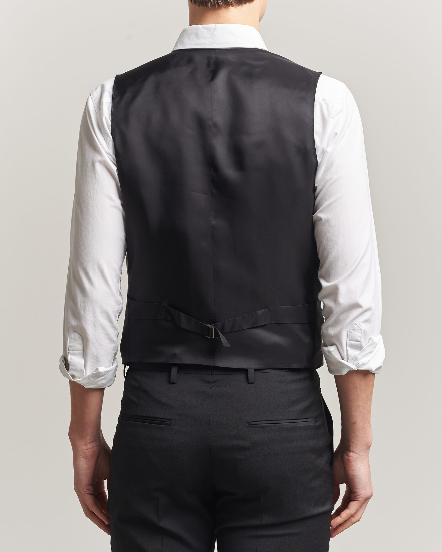 Herr | Västar | Tiger of Sweden | Winston Wool Travel Waistcoat Black