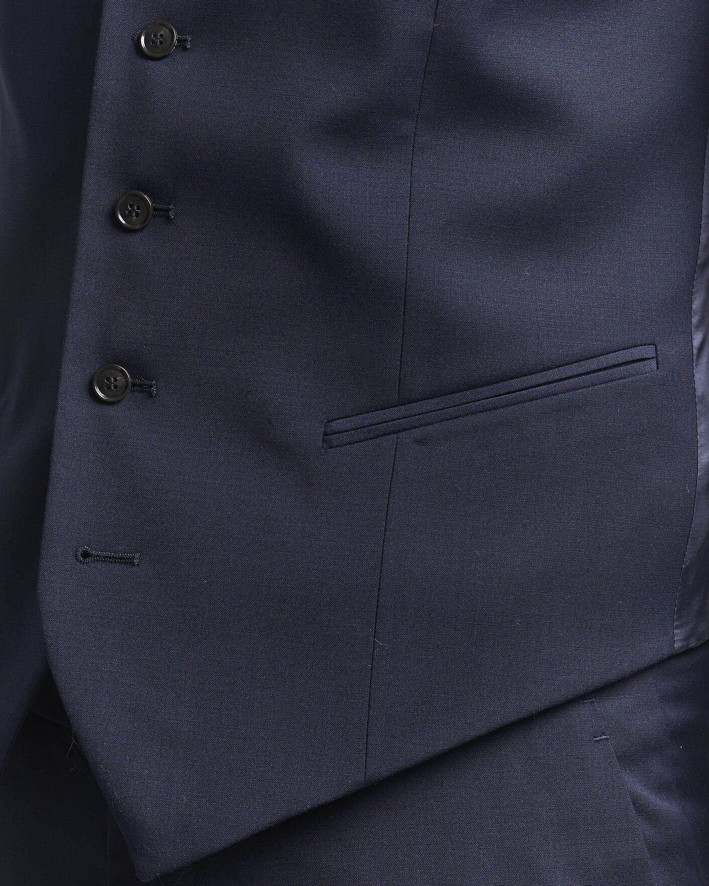 Herr | Västar | Tiger of Sweden | Winston Wool Travel Waistcoat Royal Blue