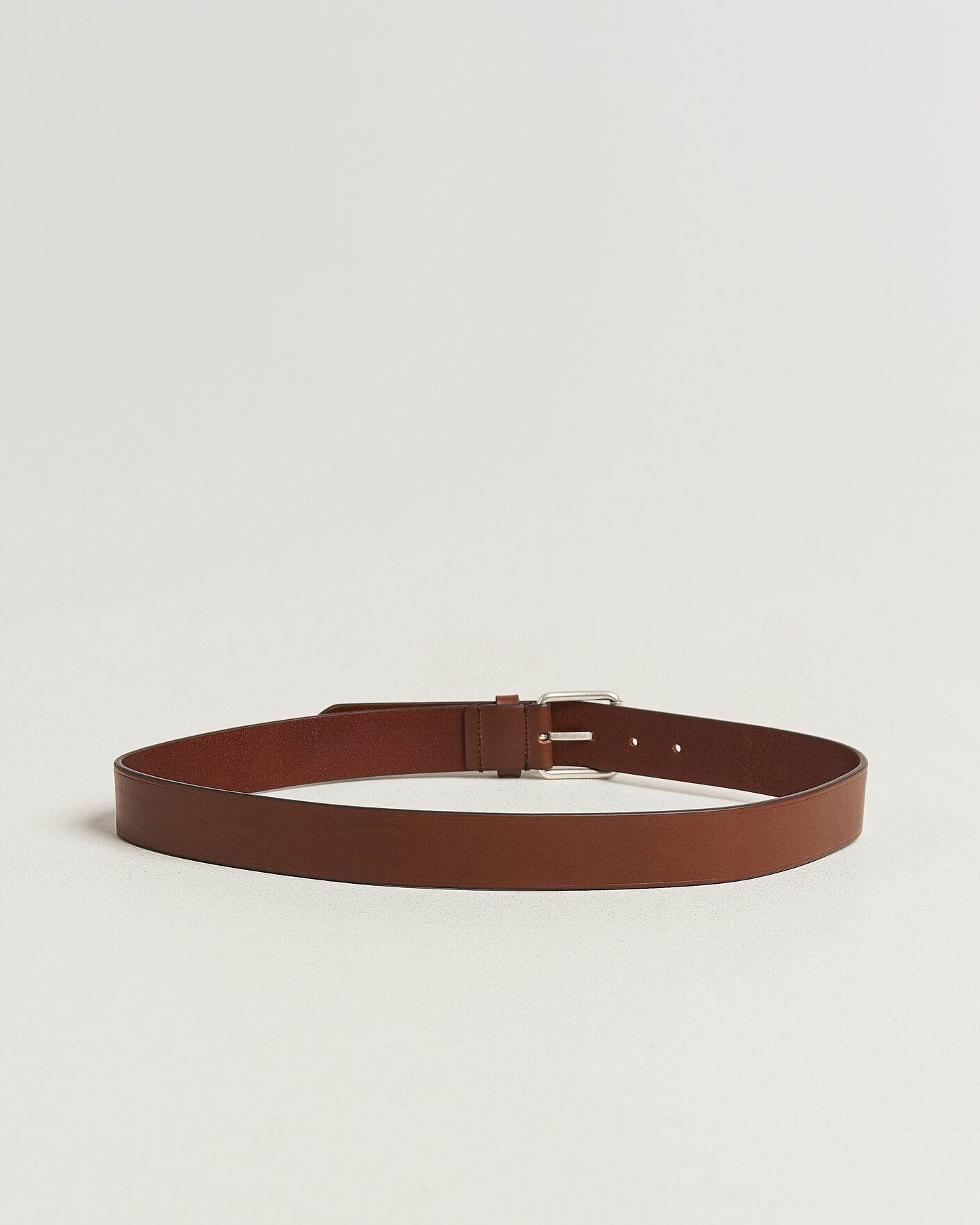 Herr | Bälten | Tiger of Sweden | Labori Leather Belt Dark Brown