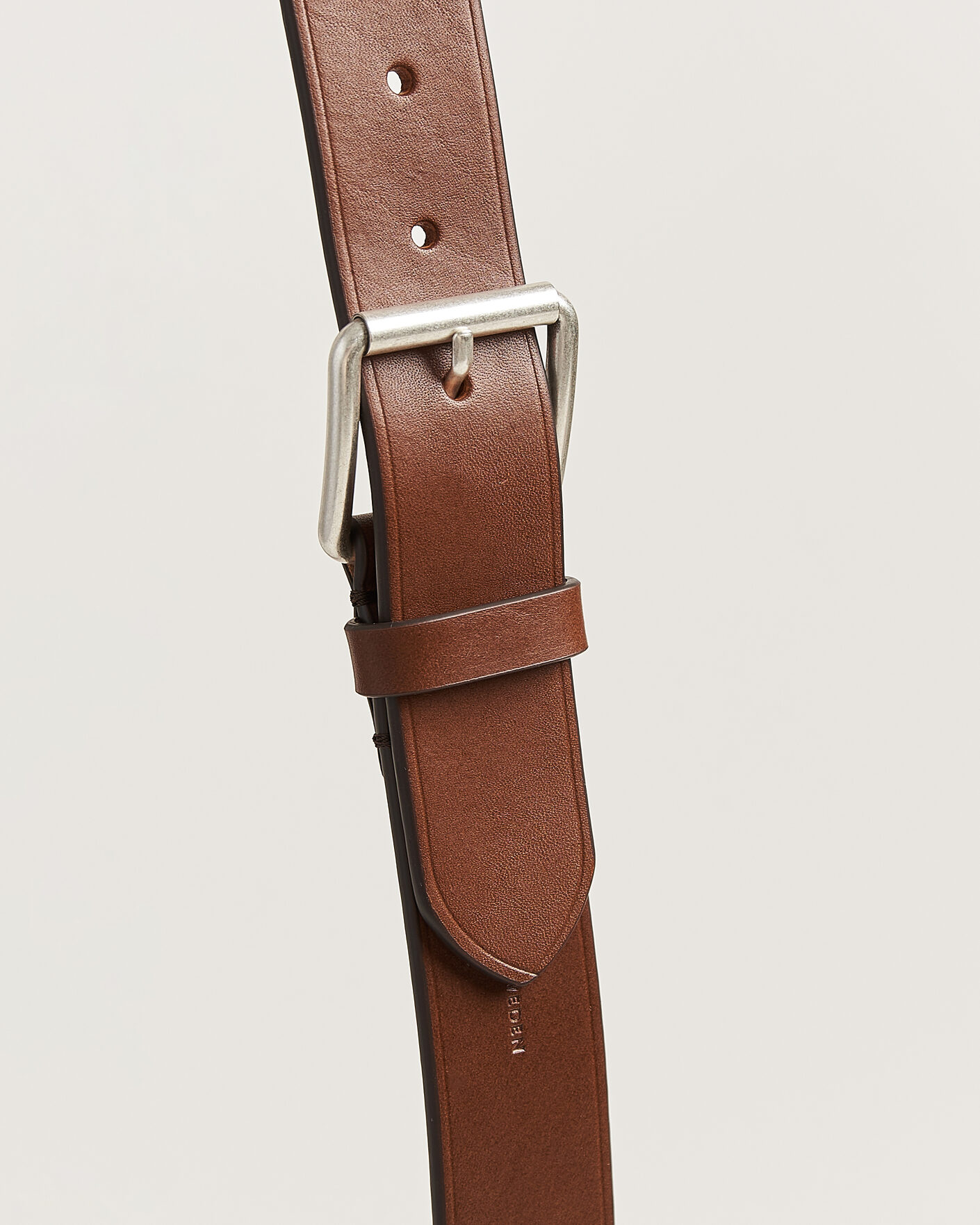 Herr | Bälten | Tiger of Sweden | Labori Leather Belt Dark Brown