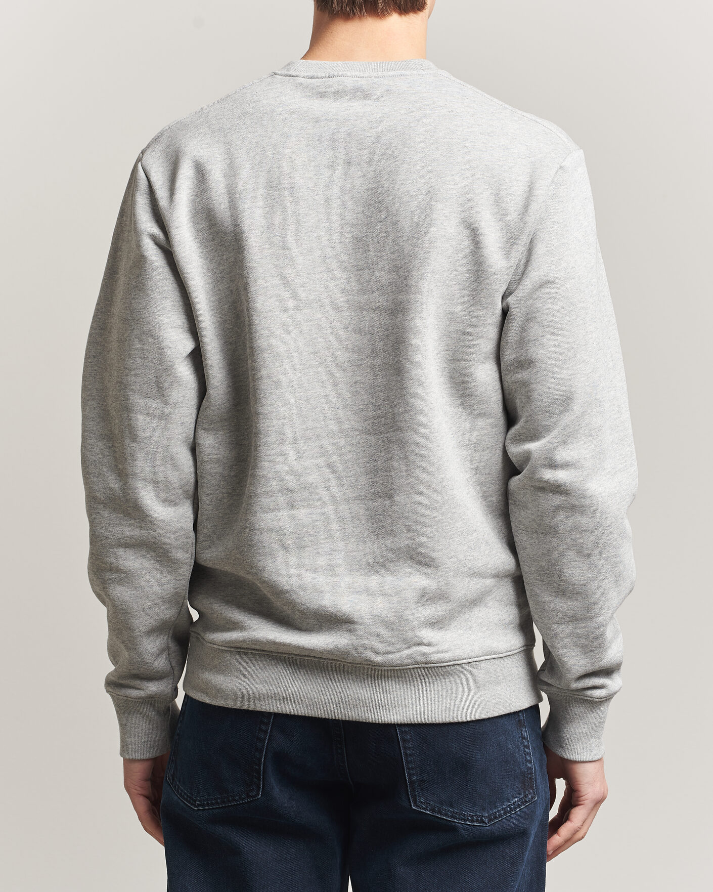 Herr | Tröjor | Tiger of Sweden | Emerson Crew Neck Sweatshirt Grey Melange