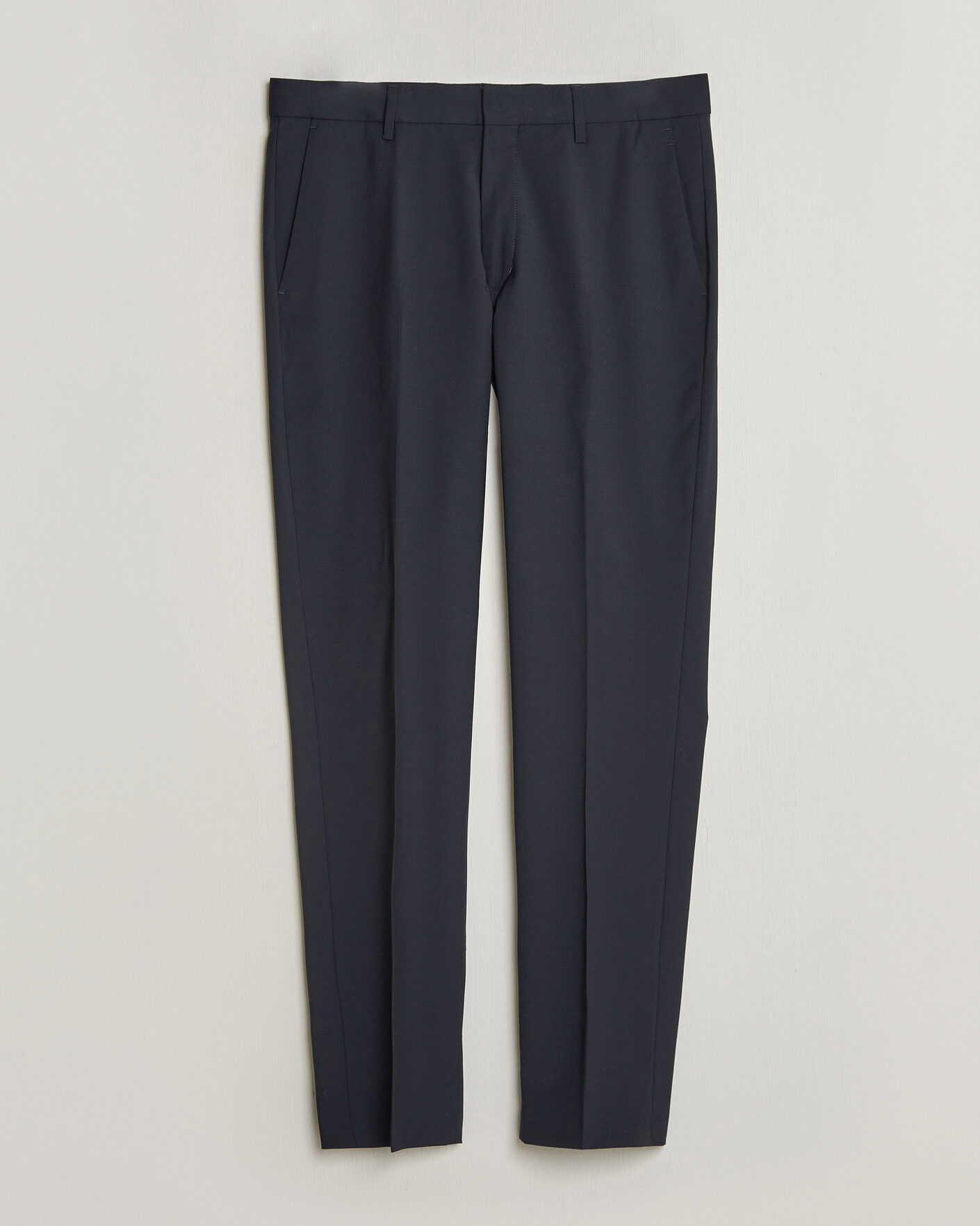 Herr | Byxor | Tiger of Sweden | Tenuta Wool Travel Suit Trousers Dark Ink