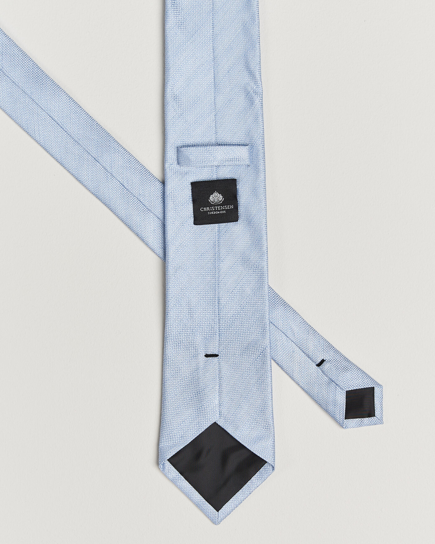 Herr | Slipsar | Amanda Christensen | Box Set Printed Silk 8cm Tie With Pocket Square Blue