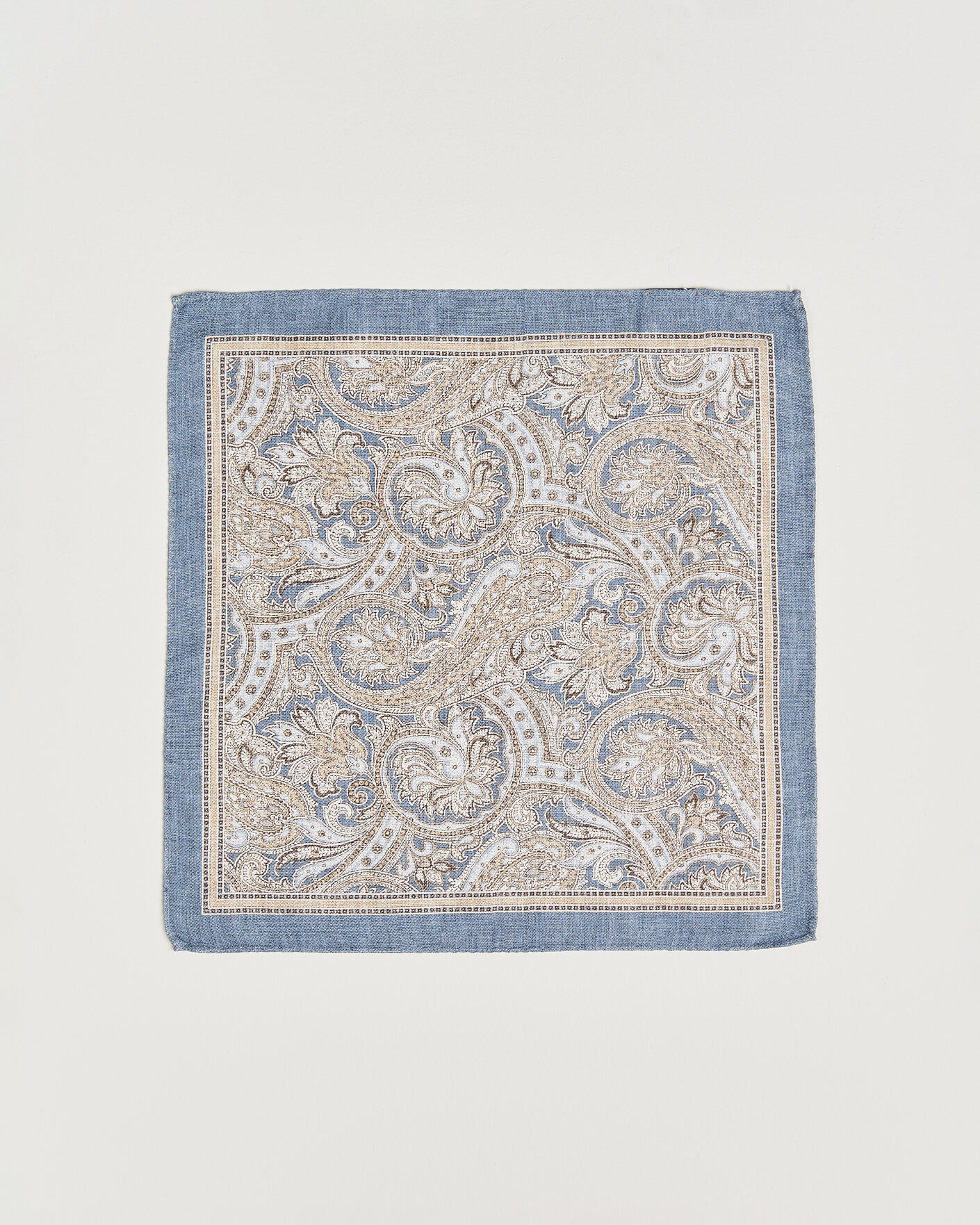 Herr | Näsdukar | Amanda Christensen | Silk Shappe Double Faced Pocket Square Navy